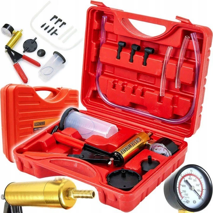 Kit Spurgo Freni Frizione Pompa a Vuoto Manuale 17 Pezzi