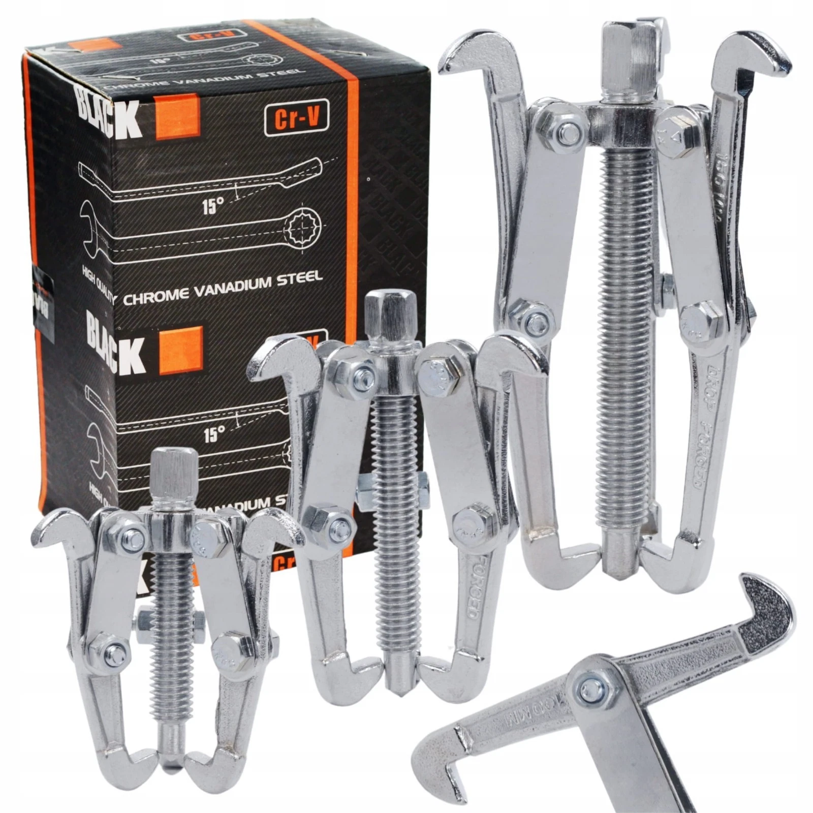  KIT 3 ESTRATTORI 75 100 150 ESTRATTORE CUSCINETTI INTERNI ESTERNI 3 BRACCI